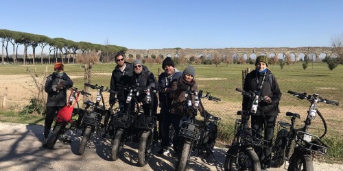 The ultimate Appian way tour with electric bikes