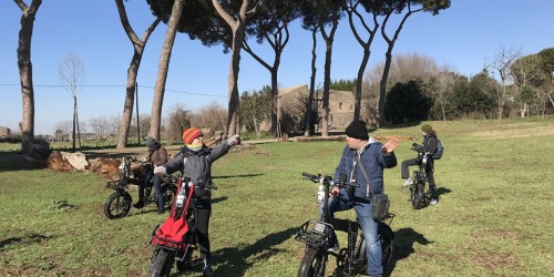 The ultimate Appian way tour with electric bikes